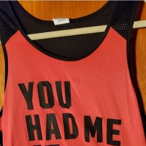 VICTORIA SECRET PINK  Sleevless Top Size XS Orangy Pink